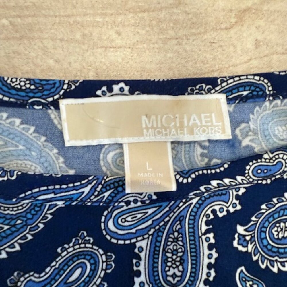 Michael Kors Paisley Dress EUC - Picture 2 of 4